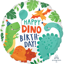 Dino-mite Birthday Balloon (45cm)