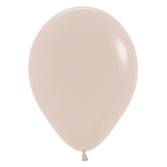 White Sand Small 12cm Balloons - pk50