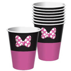 Minnie Mouse Cups - pk8