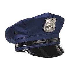Deluxe Police Cop Hat