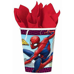 Spiderman Cups (pk8)