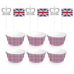 Patriotic British Cupcake Kit