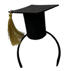 Graduation Cap Headband