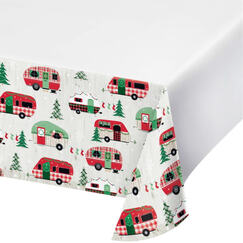 Christmas Campers Tablecloth