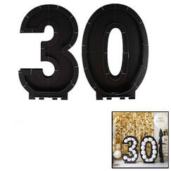 Black 30 Balloon Stands