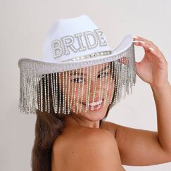 Bride Cowboy Hat