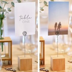 Rustic Table Card Holder (pk4)