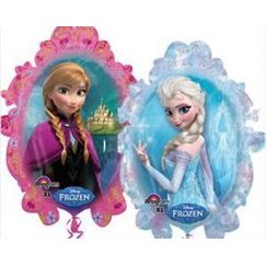 Frozen Elsa and Anna Balloon