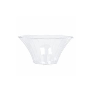 Large Clear Plastic Flared Lolly Container (23cm)