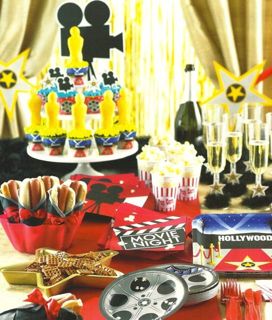 Hollywood Themed Party  Supplies  and Decorations  