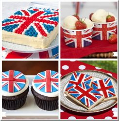 England - United Kingdom Of Great Britain Union Jack Theme Party 