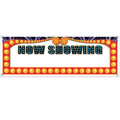 Now Showing Sign Banner