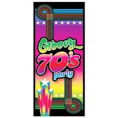 Groovy 70's Party Backdrop