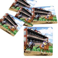 Horse Racing Coasters (pk8)