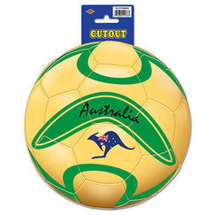 Soccer Ball Australia Cutout
