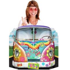 Hippie Kombie Bus Photo Op Prop Stand Up