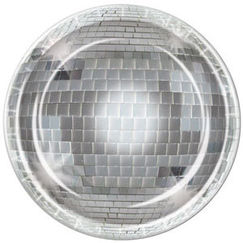 Disco Ball Plates (pk8)