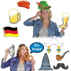 German Signs Photo Props (12pc)