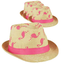 Flamingo Fedora Hats - pk4