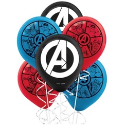 Avengers Balloons - pk6