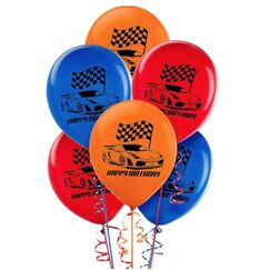 Hot Wheels Balloons - pk6