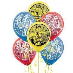 Justice League Heroes Balloons - pk6