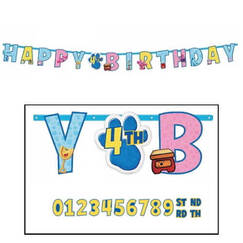 Blues Clues Birthday Banner - Add Age