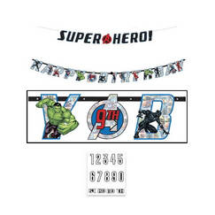 Avengers Personalised Banner Kit