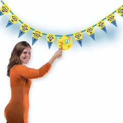 Despicable Me Minions Birthday Banner