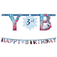 Frozen 2 Birthday Banner - Add An Age