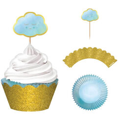 Oh Baby Blue Cupcake Kit