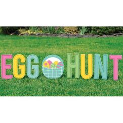 Egg Hunt Yard Signs (pk9)