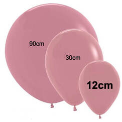 Rosewood Small 12cm Balloons - pk50