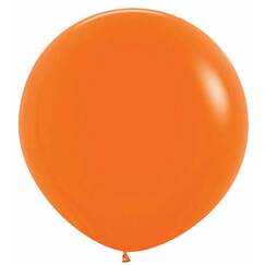 Orange 60cm Balloons (pk3)