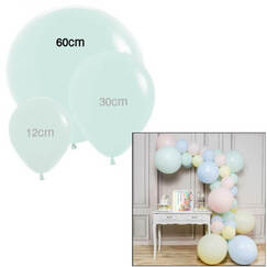 Pastel Green 60cm Matte Balloons - pk3