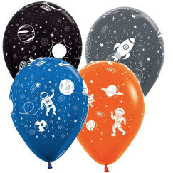 Outer Space Balloons (pk12)