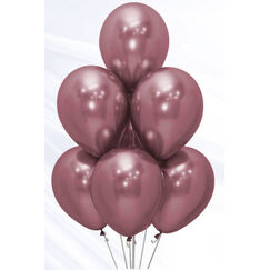 Pink Reflex Balloons (30cm) - pk50