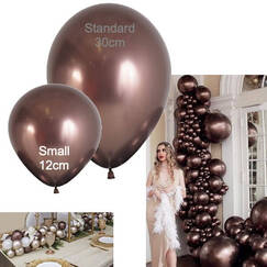 Truffle Small 12cm Reflex Balloons (pk50)
