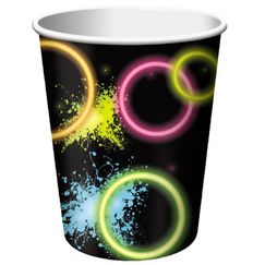 Glow Party Cups - pk8