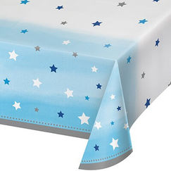 Blue Twinkle Little Star Tablecloth