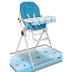 Blue Twinkle Little Star 1 High Chair Kit