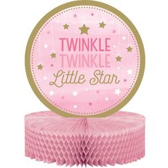Pink Twinkle Twinkle Little Star Centrepiece