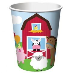 Farmhouse Fun Cups - pk8