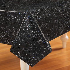 Space Blast Tablecover Plastic All Over Print 137cm x 274cm