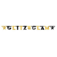 Glitz & Glam Letter Banner