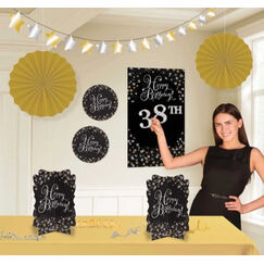 Sparkling Black Decorating Kit - Add An Age