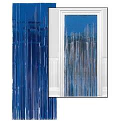 Metallic Royal Blue Curtain