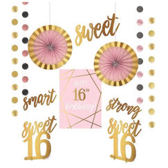 Sweet 16 Blush Decorating Kit