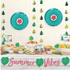 Summer Vibes Buffet Decorating Kit