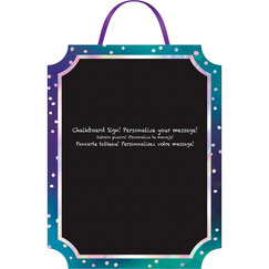 Sparkling Sapphire Easel Sign - Write On It